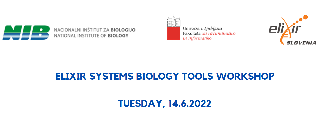Delavnica o orodjih sistemske biologije, 14. 6. 2022